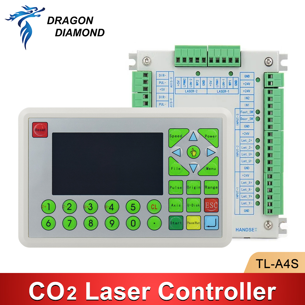 Industrial Laser Cutter - TL-A4S Co2 Laser Controller System For