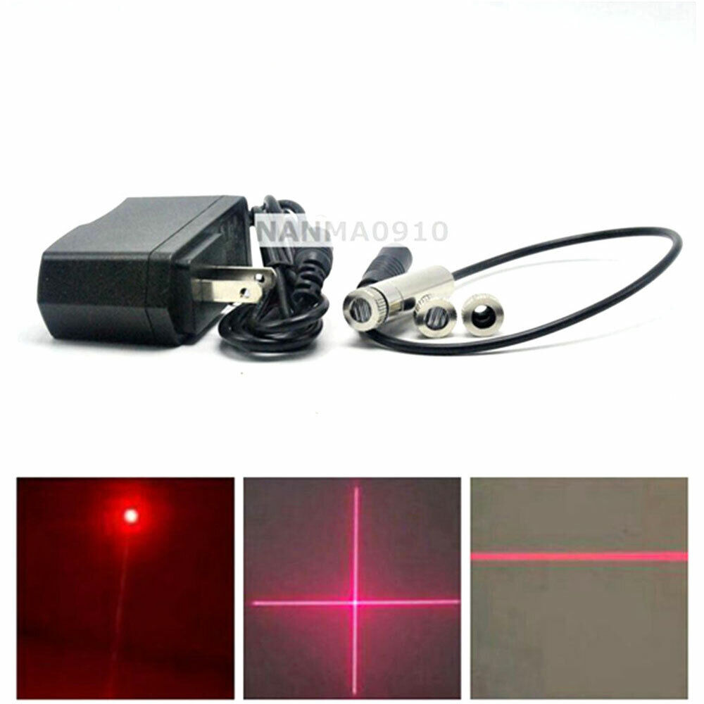 Diode Laser Module - Dot/Line/Cross Focusable 650nm 50mw Red Laser