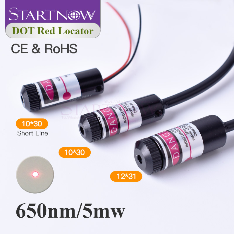 Diode Laser Module - Laser Dot Red Positioning 650nm 5mw