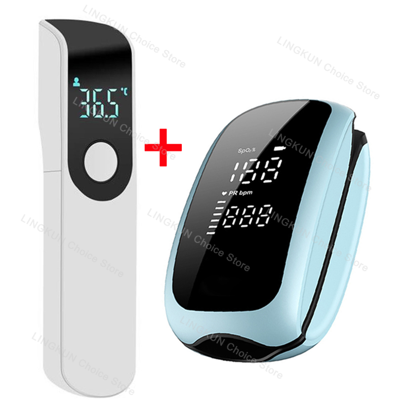 Industrial Laser Temperature - Rechargeable Oximeter Infrared Fever Thermometer Digital