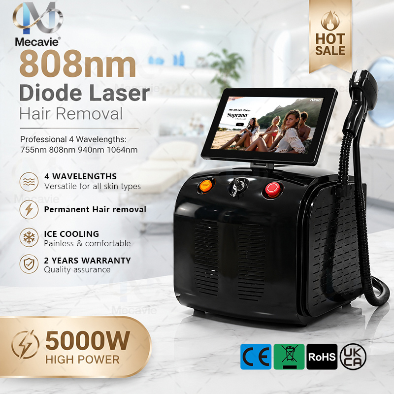 Industrial Laser Hair Removal Machine - Portable Soprano Ice Titanium Diode Laser
