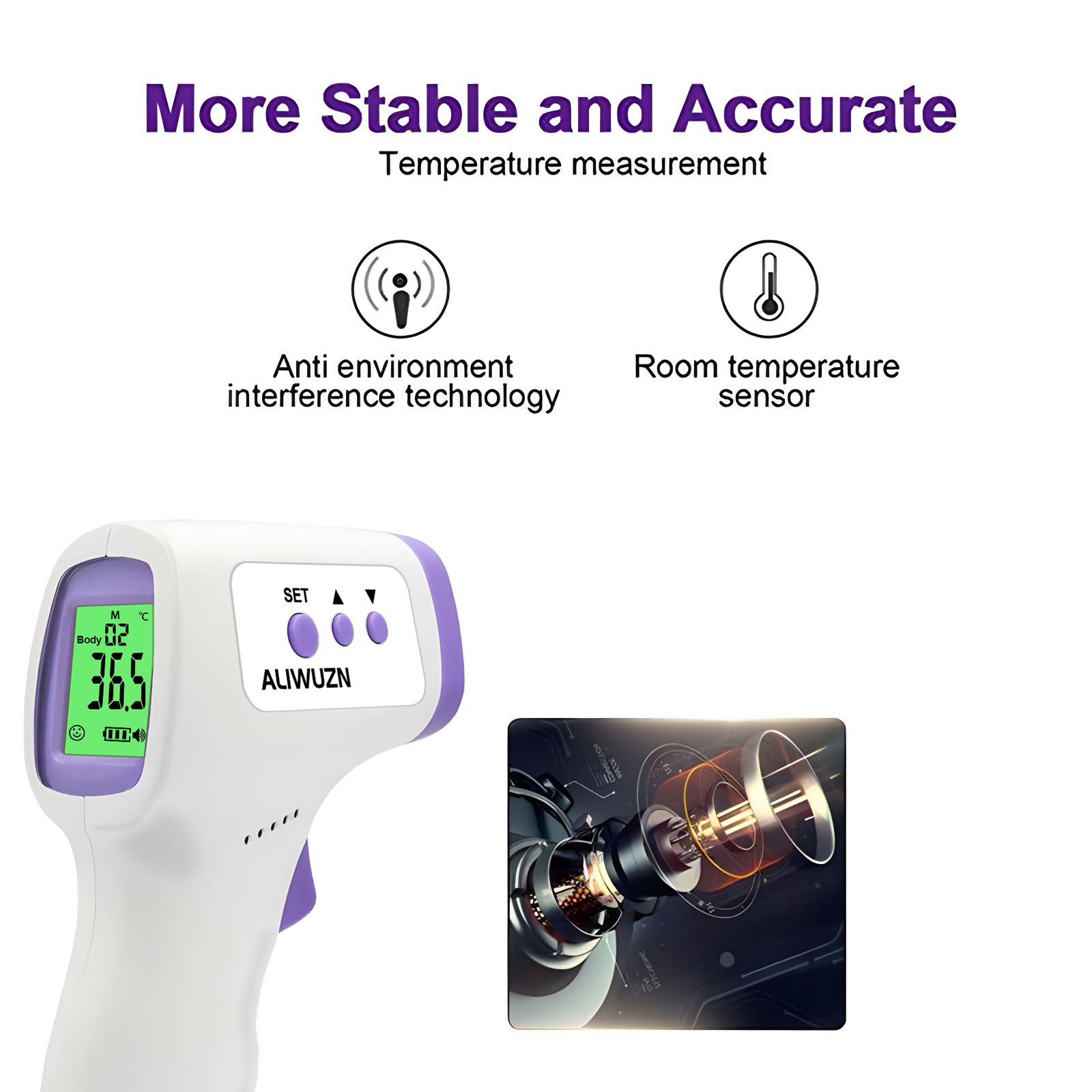 Medical Fever Infrared Thermom - Industrial Laser Temperature review and price