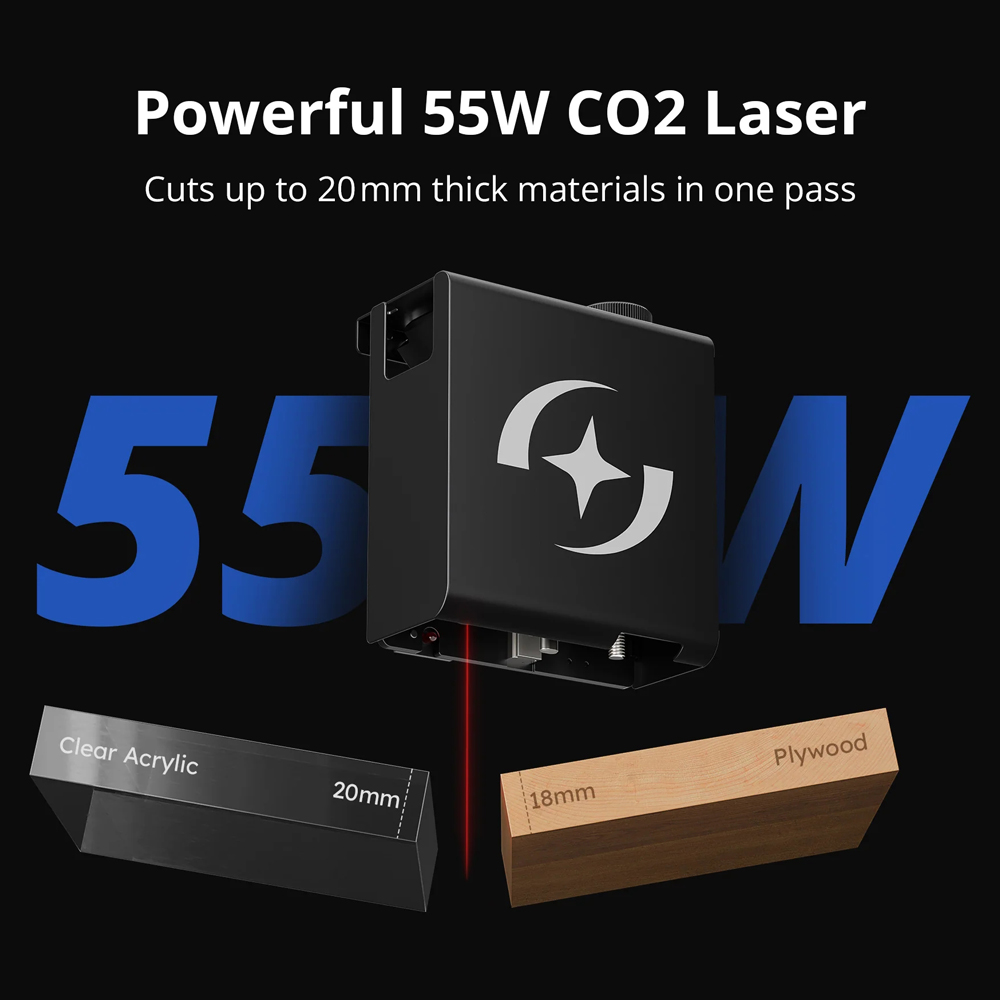 Atomstack K60 Co2 Laser Cuttin - Industrial Laser Cutter review and price