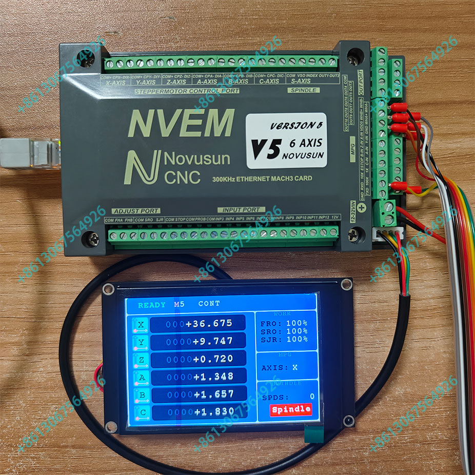 Nvem Cnc Motion Controller 300 - Breakout Board Mach3 review and price