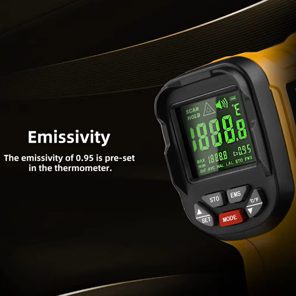 BSIDE Infrared Thermometer H2  - Industrial Laser Temperature review and price