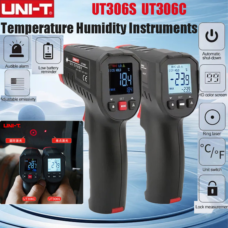 UNI-T UT306S UT306C Digital Th - Industrial Laser Temperature review and price