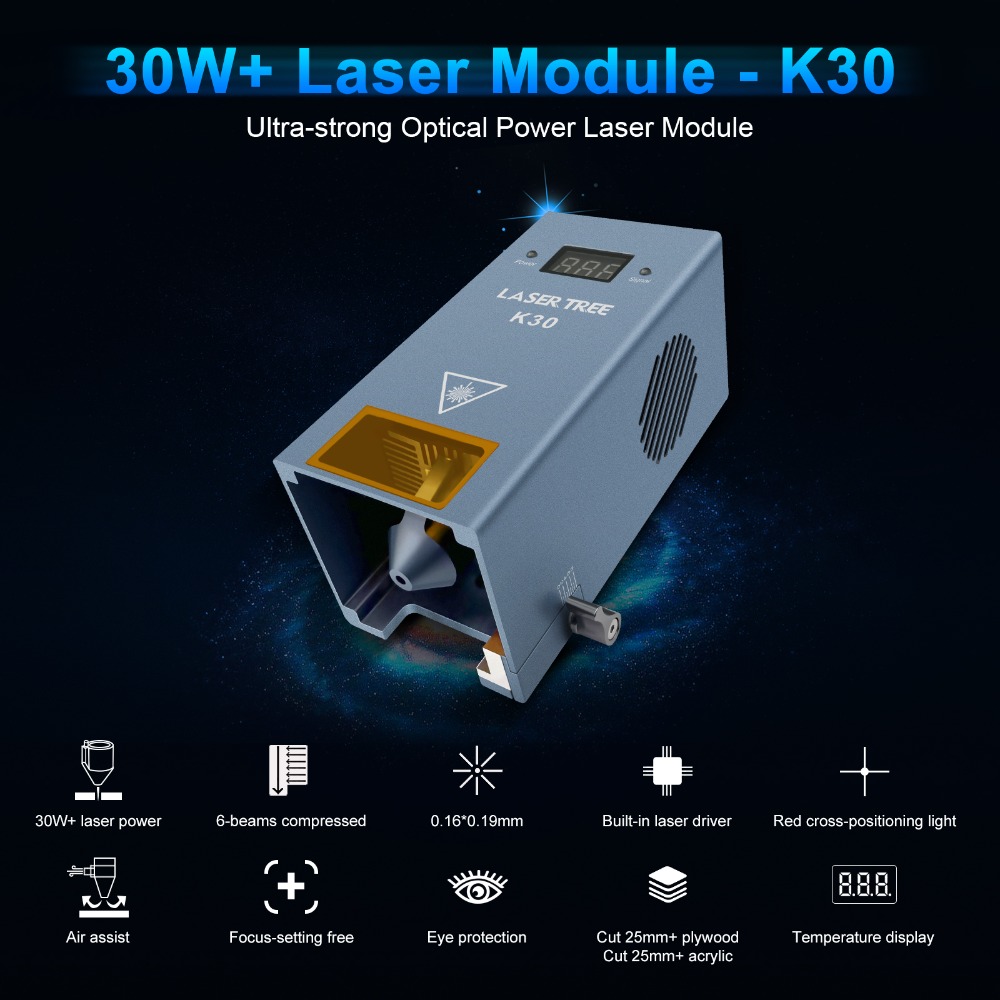 20W 455nm Blue Diode Laser Mod - Diode Laser Module review and price