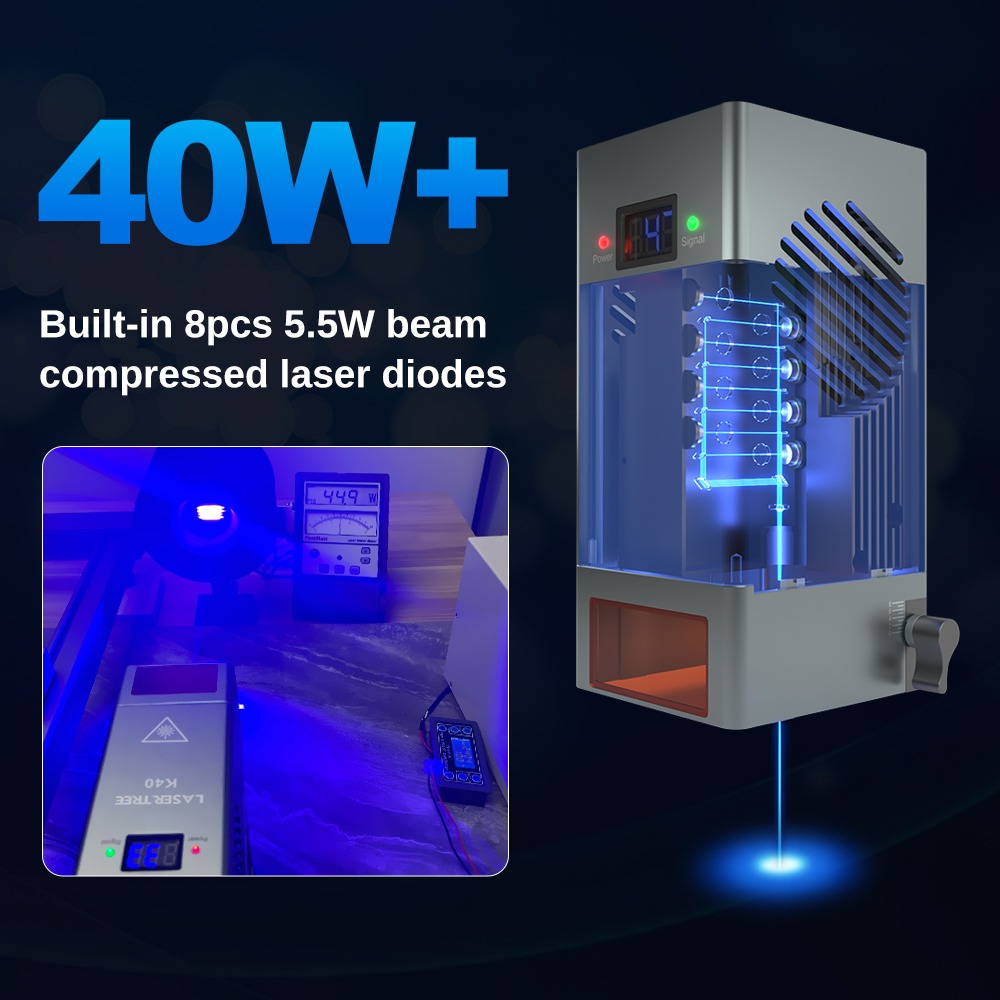 K40 44w high optical power 450 - Diode Laser Module review and price