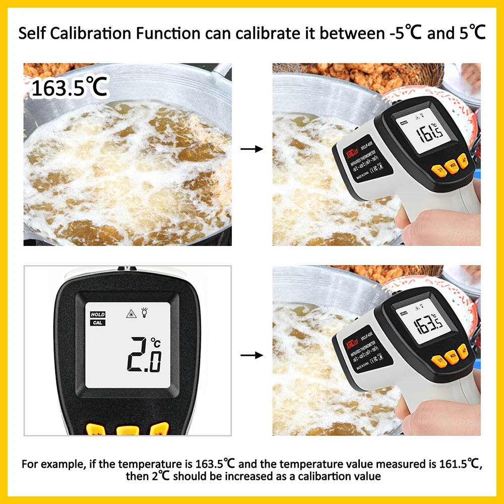 XRCLIF Infrared Thermometer No - Industrial Laser Temperature review and price