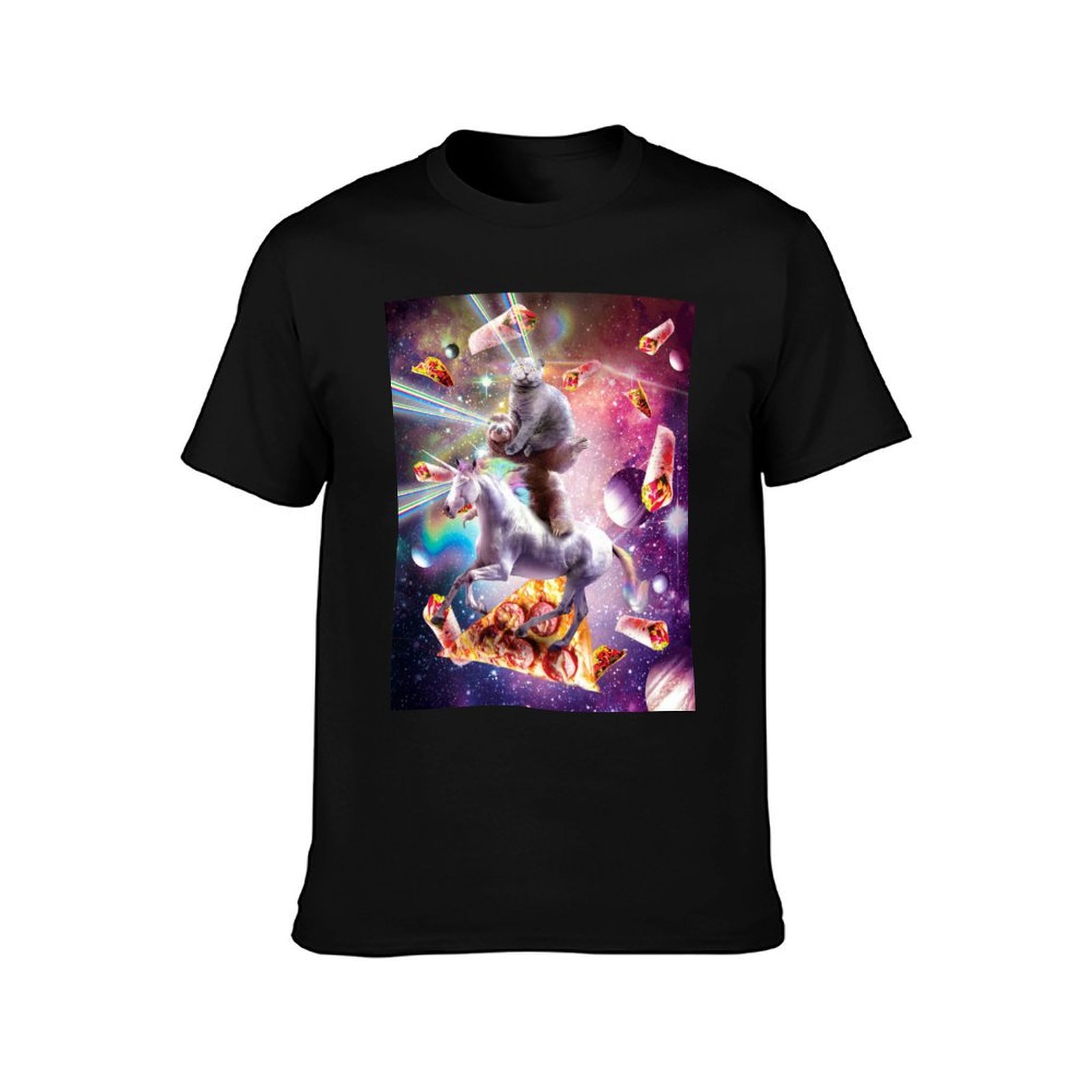 Laser Eyes Space Cat On Sloth  - Industrial Laser Printing review and price
