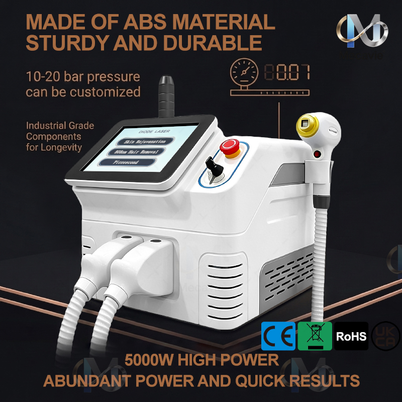 2026 New 5000W 2 In 1 Soprano  - Industrial Laser Hair Removal Machine review and price