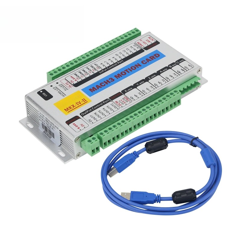 MK4-IV 4-Axis USB Motion Card  - Breakout Board Mach3 review and price