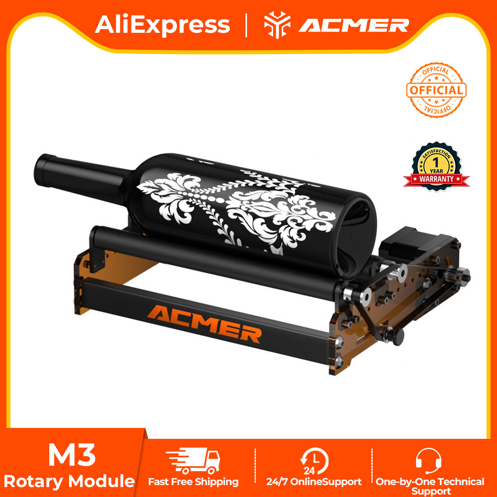 ACMER M3 Laser Rotary Roller 3 - Industrial Laser Cutter review and price