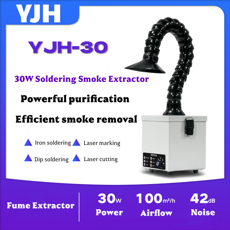 30W Soldering Smoke Absorber I - Industrial Laser Printing review and price