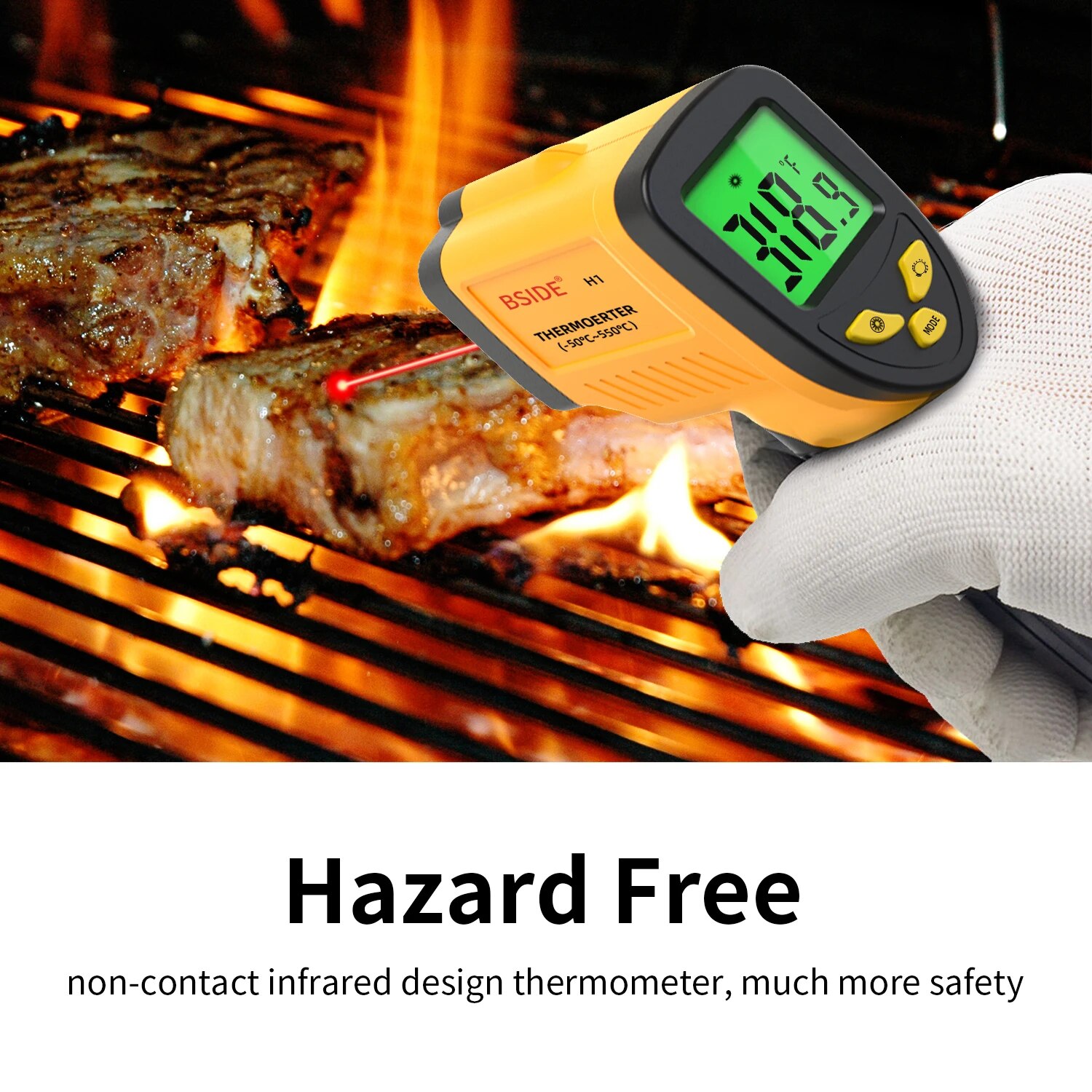 Digital Infrared Thermometer - - Industrial Laser Temperature review and price