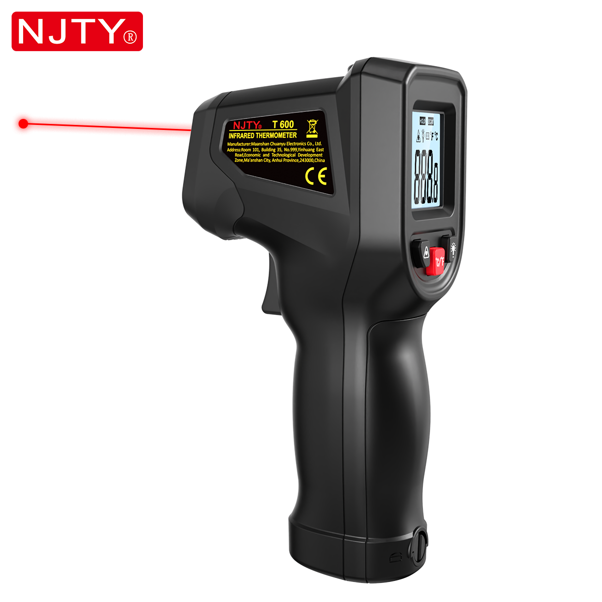 NJTY T600 Infrared Thermometer - Industrial Laser Temperature review and price