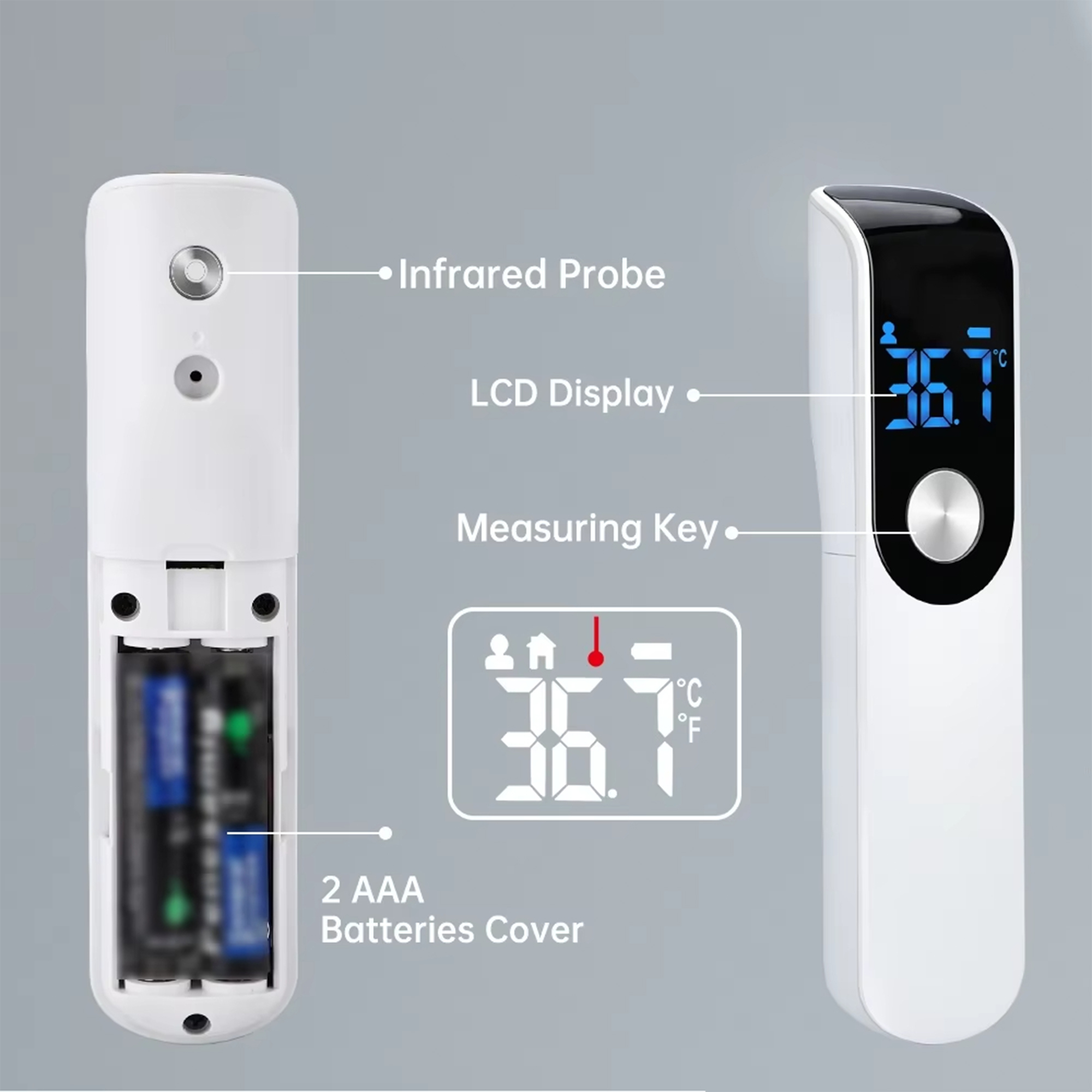 Infrared Fever Thermometer Med - Industrial Laser Temperature review and price