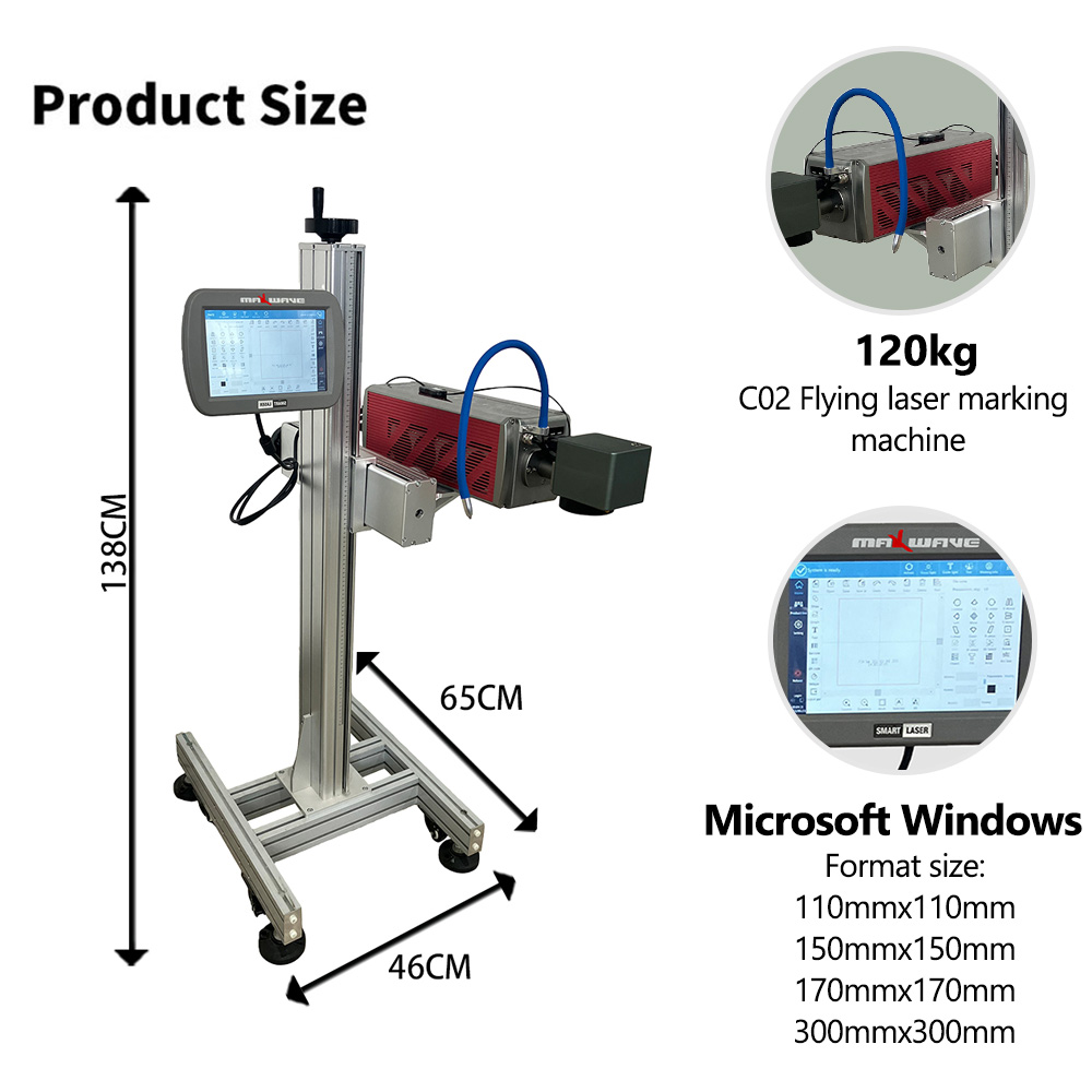 Versatile CO2 Flying Laser Mar - Industrial Laser Printing review and price