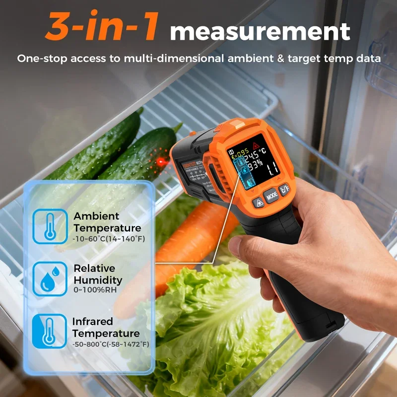 -50~380C Infrared Thermometer  - Industrial Laser Temperature review and price