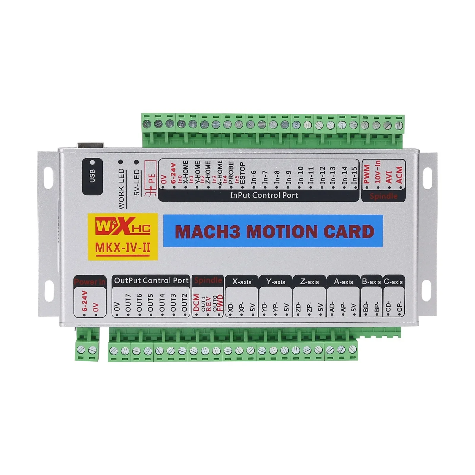 MK4-IV Mach3 Motion Card 4-sAx - Breakout Board Mach3 review and price